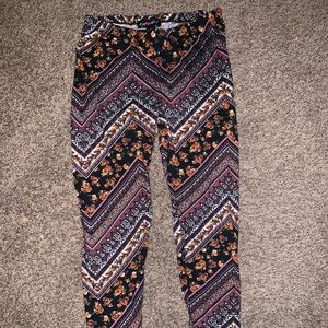Pattern soft legging